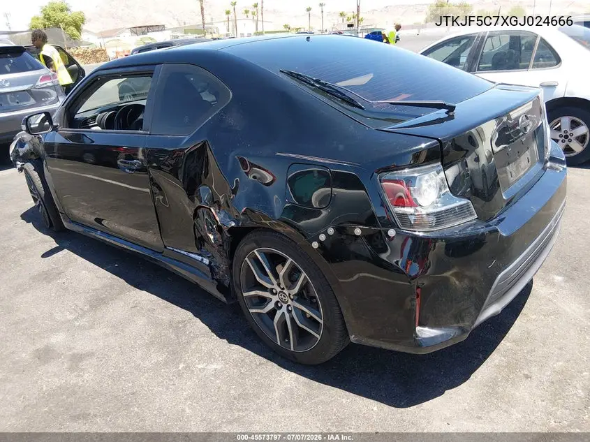 2016 Scion Tc VIN: JTKJF5C7XGJ024666 Lot: 45573797