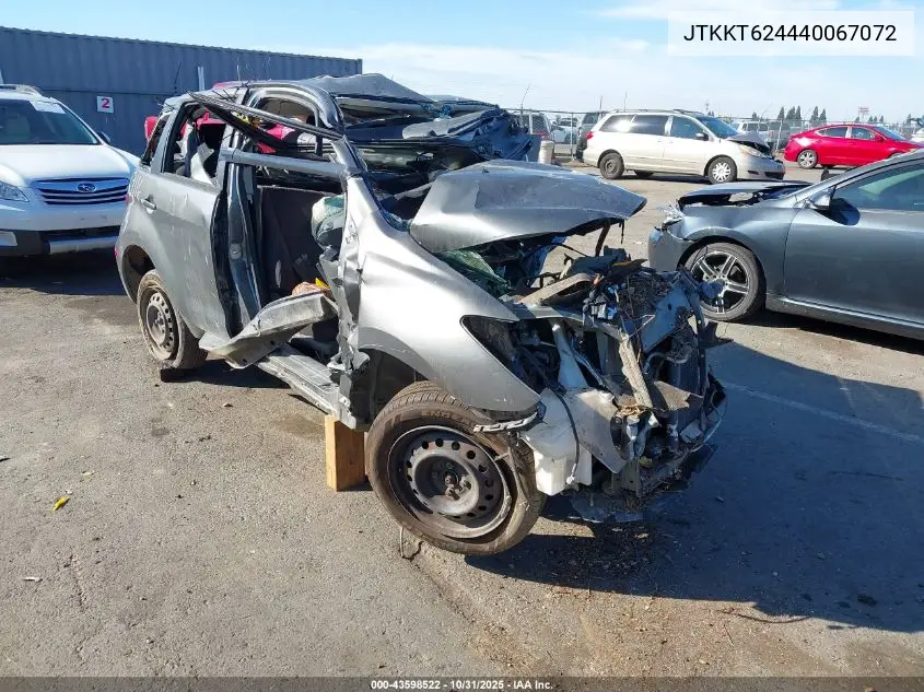 2004 Scion Xa VIN: JTKKT624440067072 Lot: 43598522