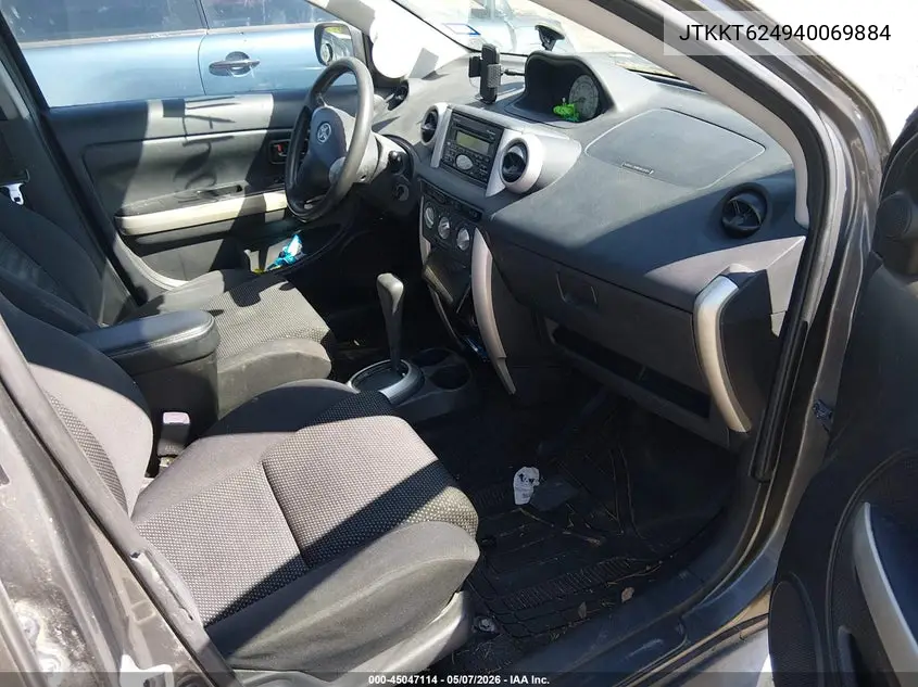 2004 Scion Xa VIN: JTKKT624940069884 Lot: 45047114