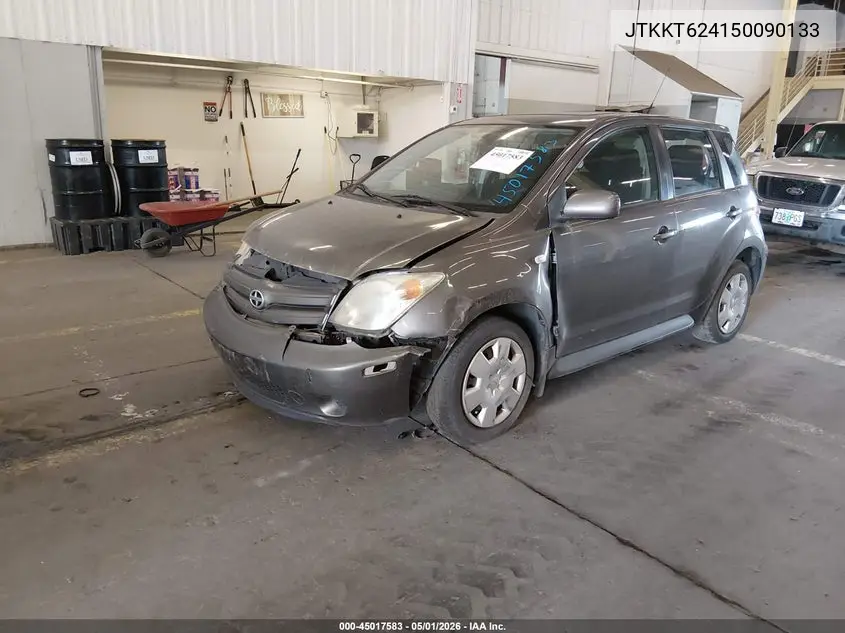 2005 Scion Xa VIN: JTKKT624150090133 Lot: 45017583