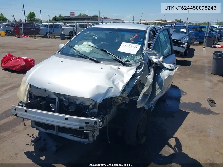 2005 Scion Xa VIN: JTKKT624450098243 Lot: 45073224