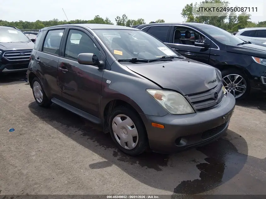 2005 Scion Xa VIN: JTKKT624950087111 Lot: 45249852