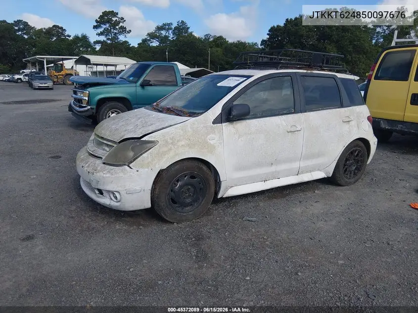 2005 Scion Xa VIN: JTKKT624850097676 Lot: 45372089