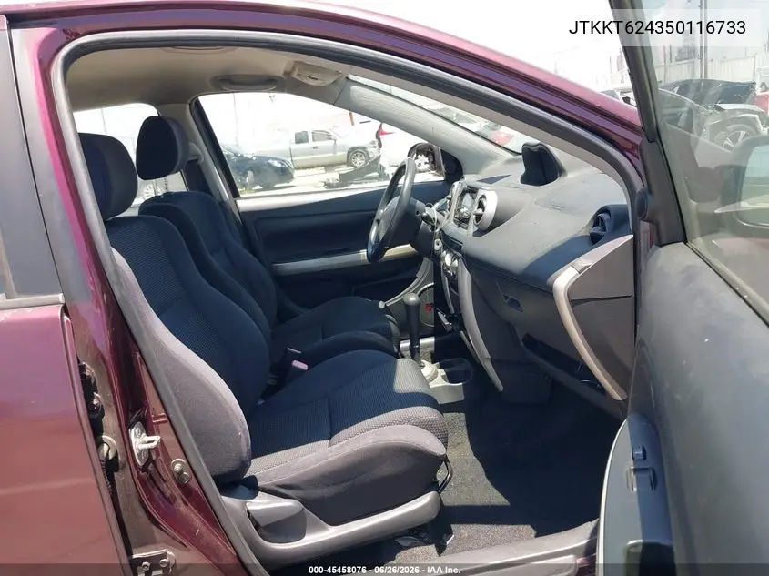 2005 Scion Xa VIN: JTKKT624350116733 Lot: 45458076