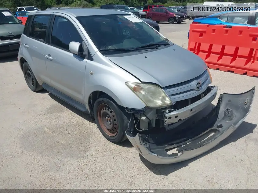 2005 Scion Xa VIN: JTKKT624350095950 Lot: 45507067