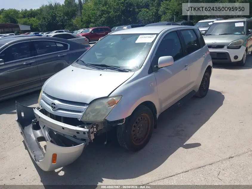 2005 Scion Xa VIN: JTKKT624350095950 Lot: 45507067