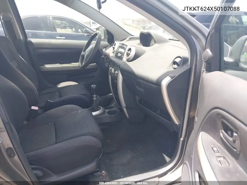 2005 Scion Xa VIN: JTKKT624X50107088 Lot: 45643081