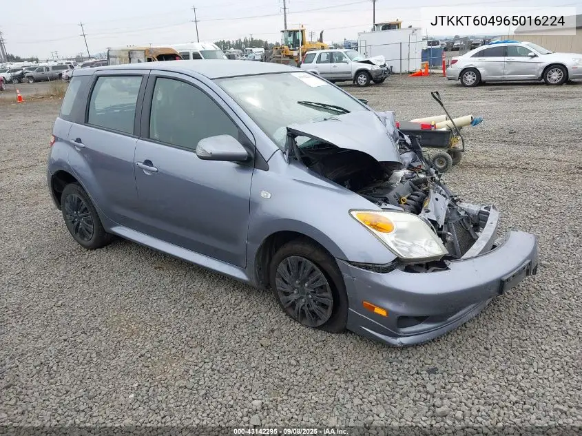 2006 Scion Xa VIN: JTKKT604965016224 Lot: 43142295