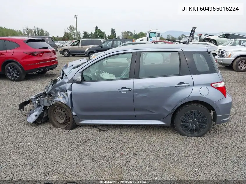 2006 Scion Xa VIN: JTKKT604965016224 Lot: 43142295