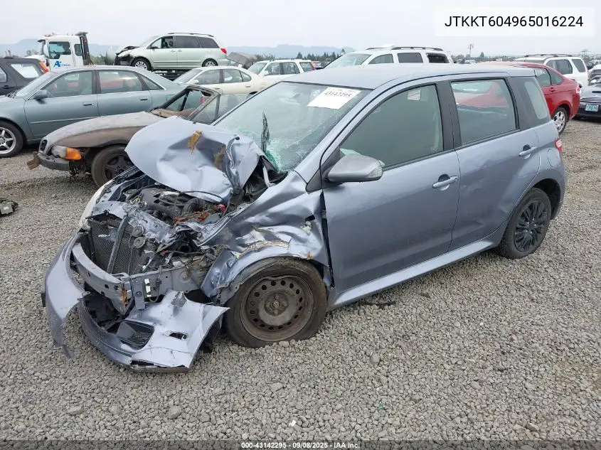 2006 Scion Xa VIN: JTKKT604965016224 Lot: 43142295