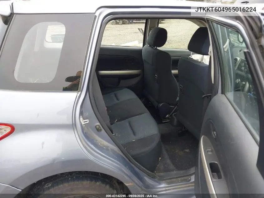 2006 Scion Xa VIN: JTKKT604965016224 Lot: 43142295
