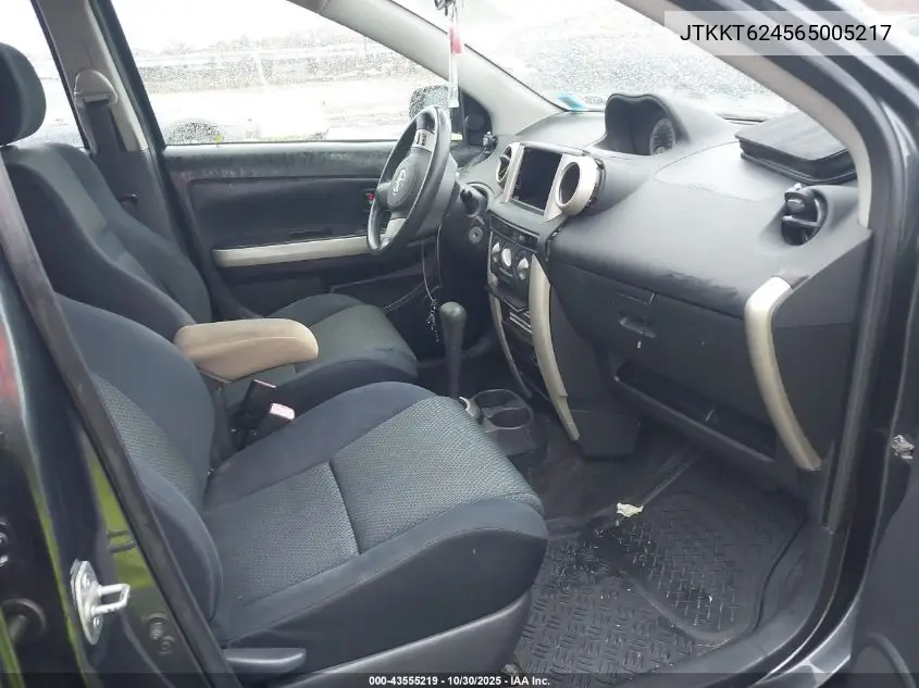 2006 Scion Xa VIN: JTKKT624565005217 Lot: 43555219
