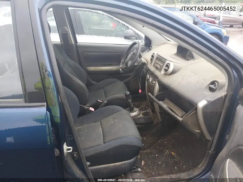2006 Scion Xa VIN: JTKKT624465005452 Lot: 45189557
