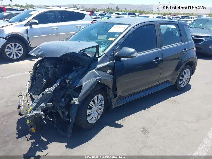 2006 Scion Xa VIN: JTKKT604560155425 Lot: 45190213