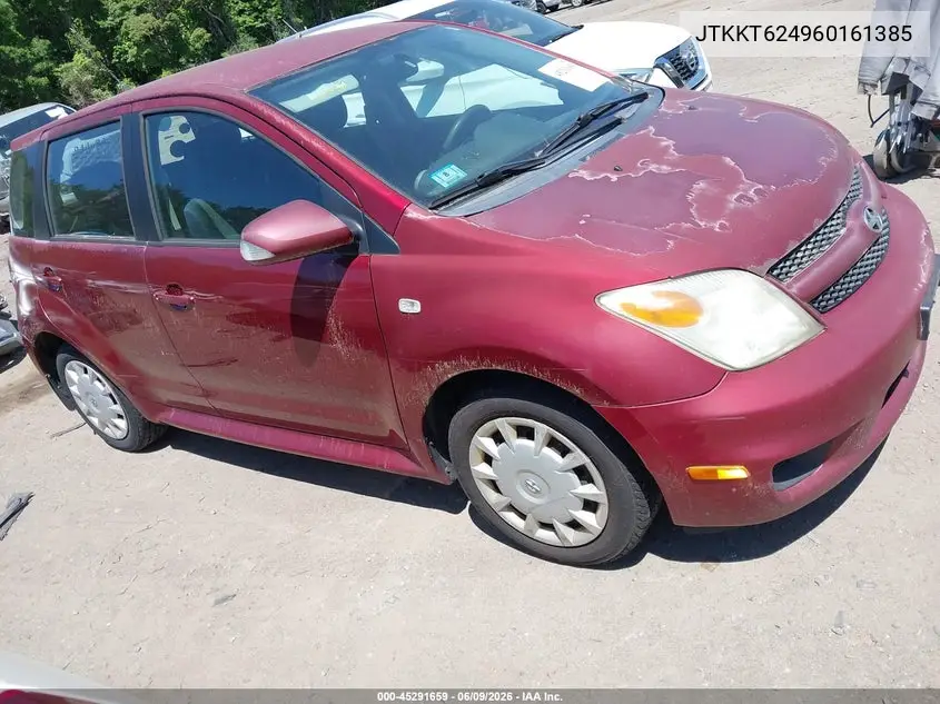 2006 Scion Xa VIN: JTKKT624960161385 Lot: 45291659