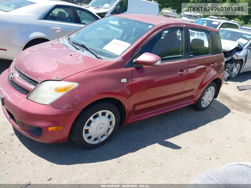 2006 Scion Xa VIN: JTKKT624960161385 Lot: 45291659