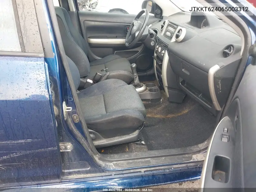 2006 Scion Xa VIN: JTKKT624065003312 Lot: 45327994