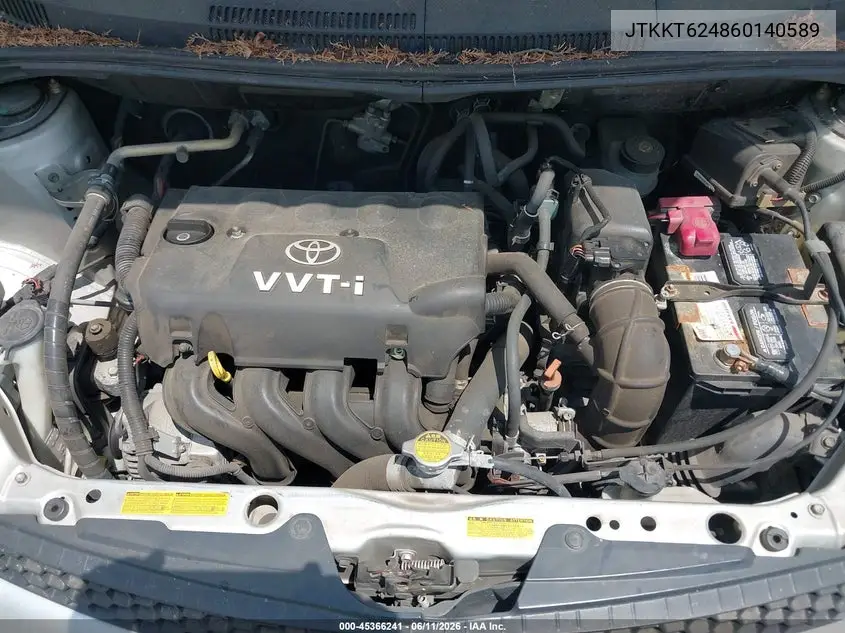 2006 Scion Xa VIN: JTKKT624860140589 Lot: 45366241