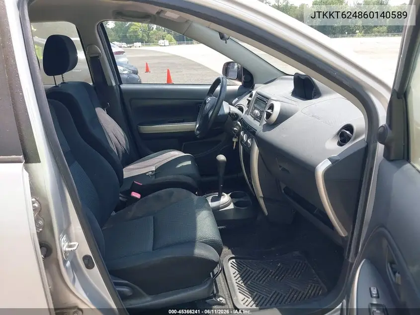 2006 Scion Xa VIN: JTKKT624860140589 Lot: 45366241