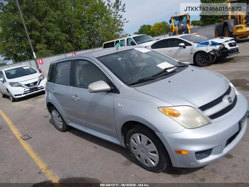2006 Scion Xa VIN: JTKKT624660156872 Lot: 45412717