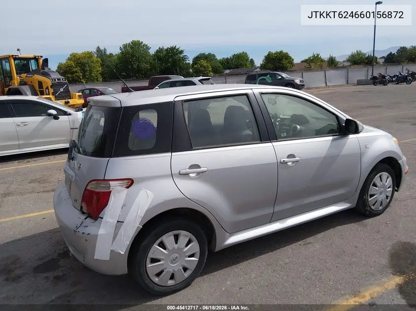 2006 Scion Xa VIN: JTKKT624660156872 Lot: 45412717