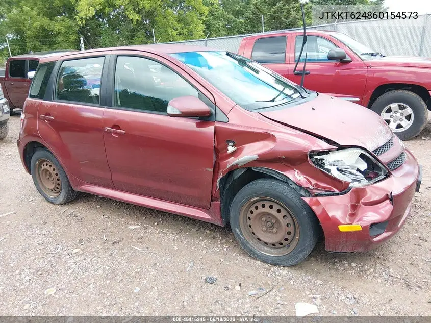 2006 Scion Xa VIN: JTKKT624860154573 Lot: 45415245