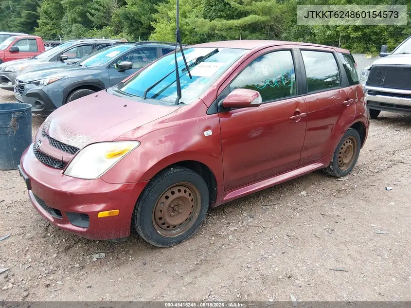 2006 Scion Xa VIN: JTKKT624860154573 Lot: 45415245