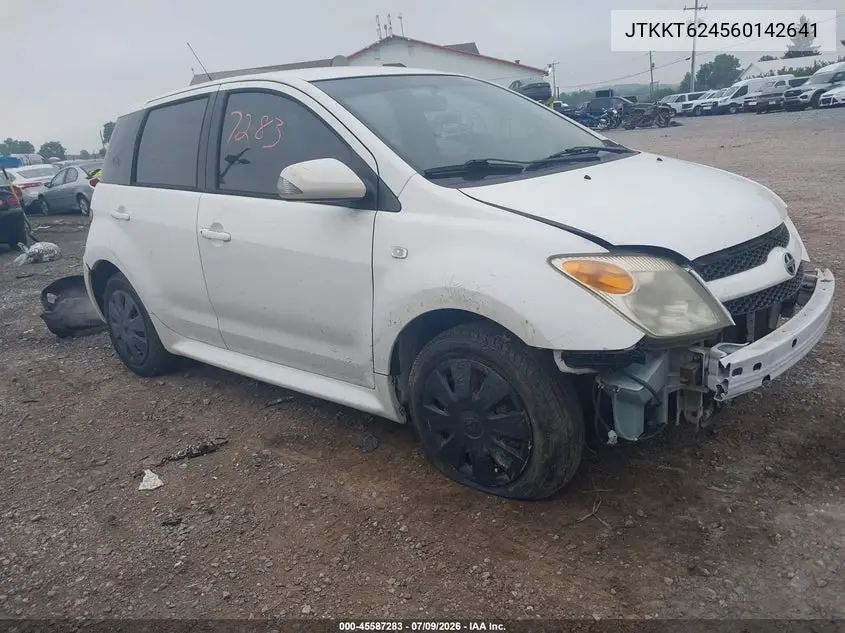 2006 Scion Xa VIN: JTKKT624560142641 Lot: 45587283
