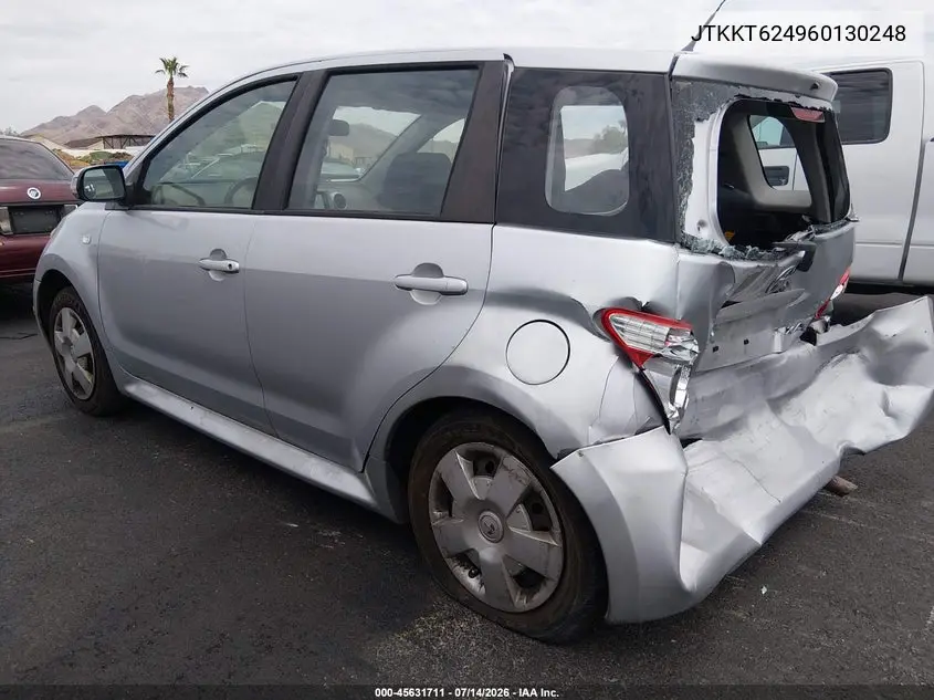 2006 Scion Xa VIN: JTKKT624960130248 Lot: 45631711