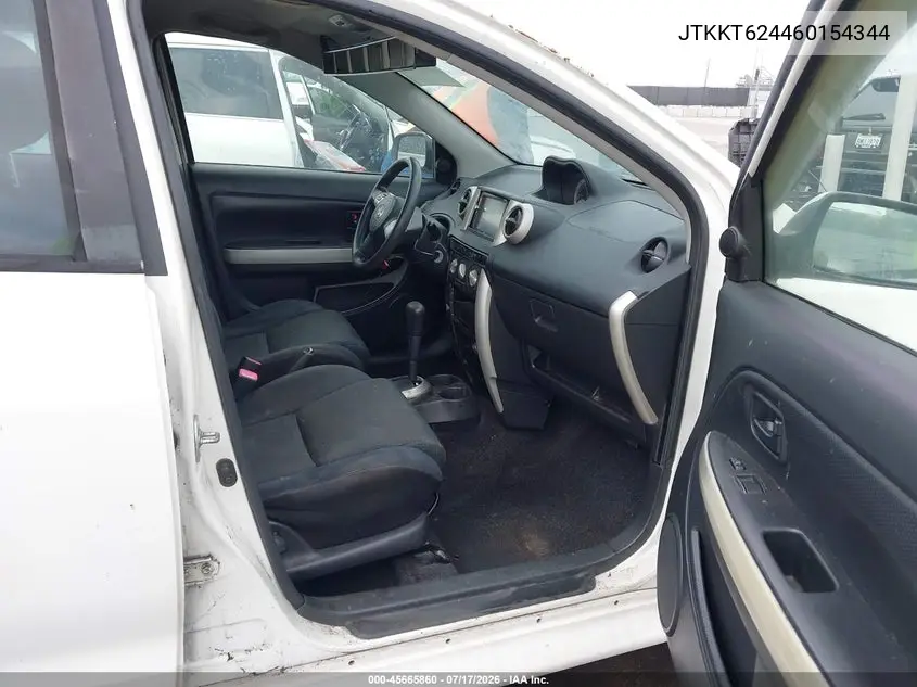 2006 Scion Xa VIN: JTKKT624460154344 Lot: 45665860