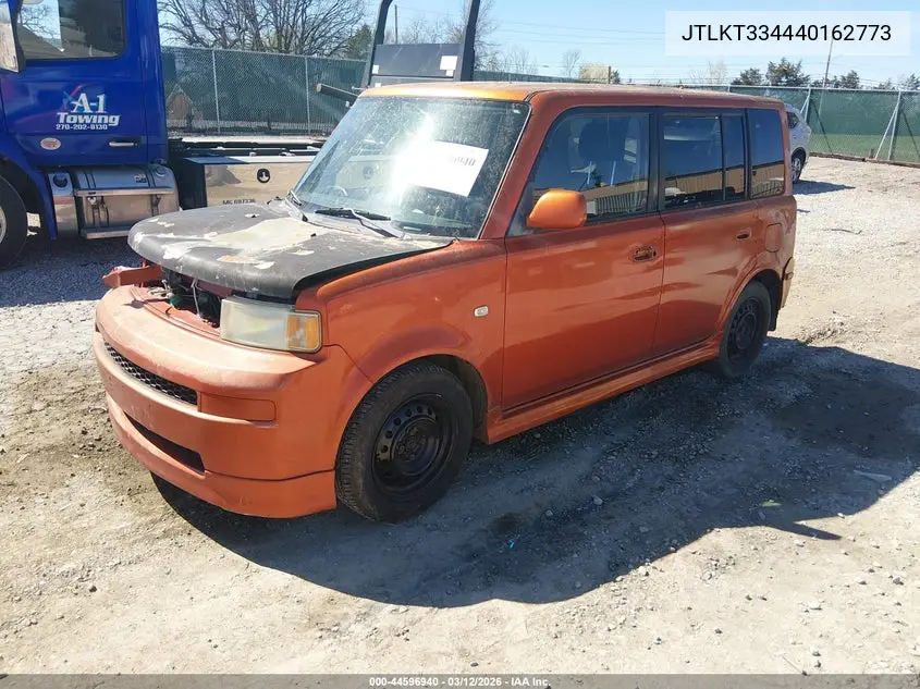 2004 Scion Xb VIN: JTLKT334440162773 Lot: 44596940