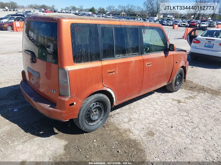 2004 Scion Xb VIN: JTLKT334440162773 Lot: 44596940