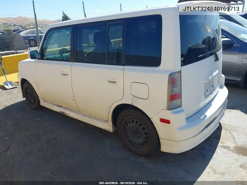 2004 Scion Xb VIN: JTLKT324840169713 Lot: 45439626