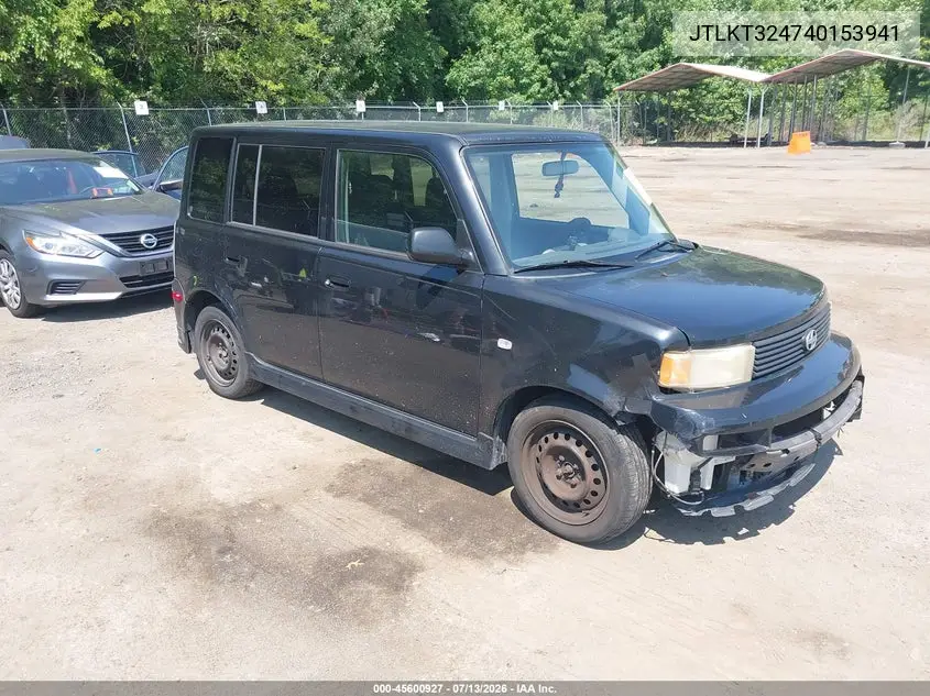 2004 Scion Xb VIN: JTLKT324740153941 Lot: 45600927