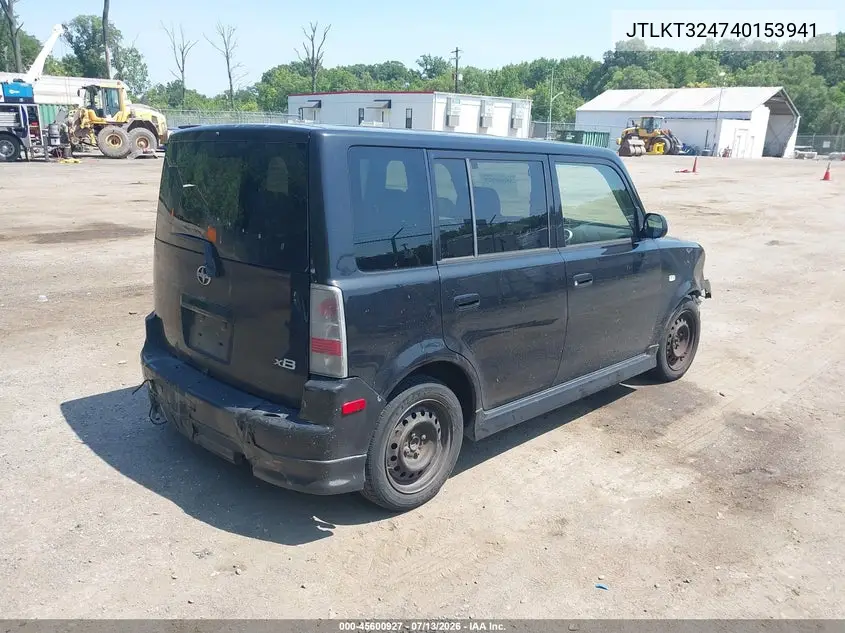 2004 Scion Xb VIN: JTLKT324740153941 Lot: 45600927