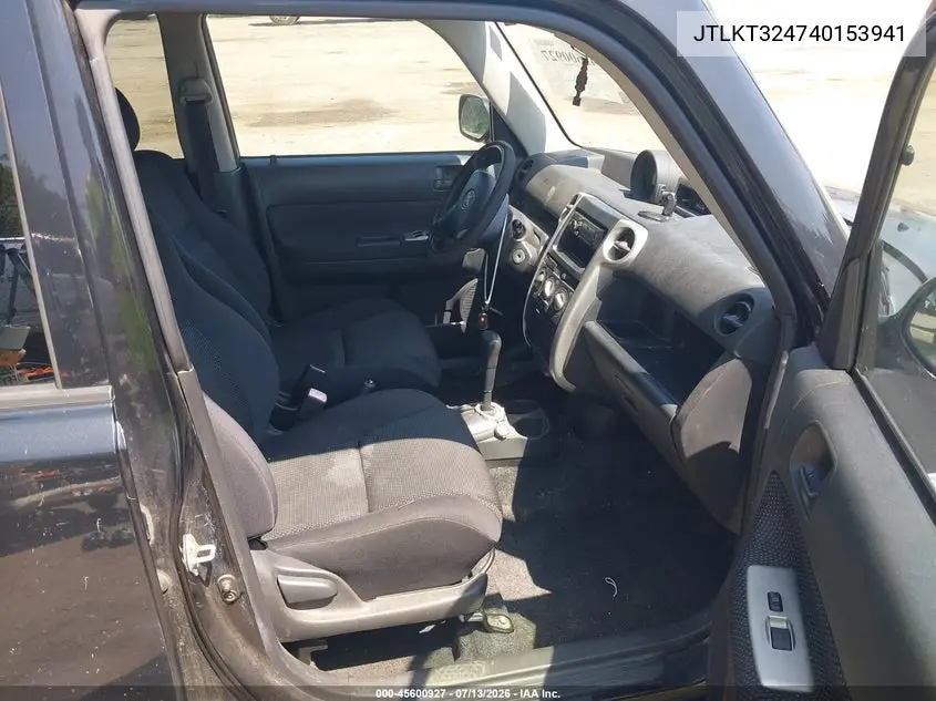 2004 Scion Xb VIN: JTLKT324740153941 Lot: 45600927