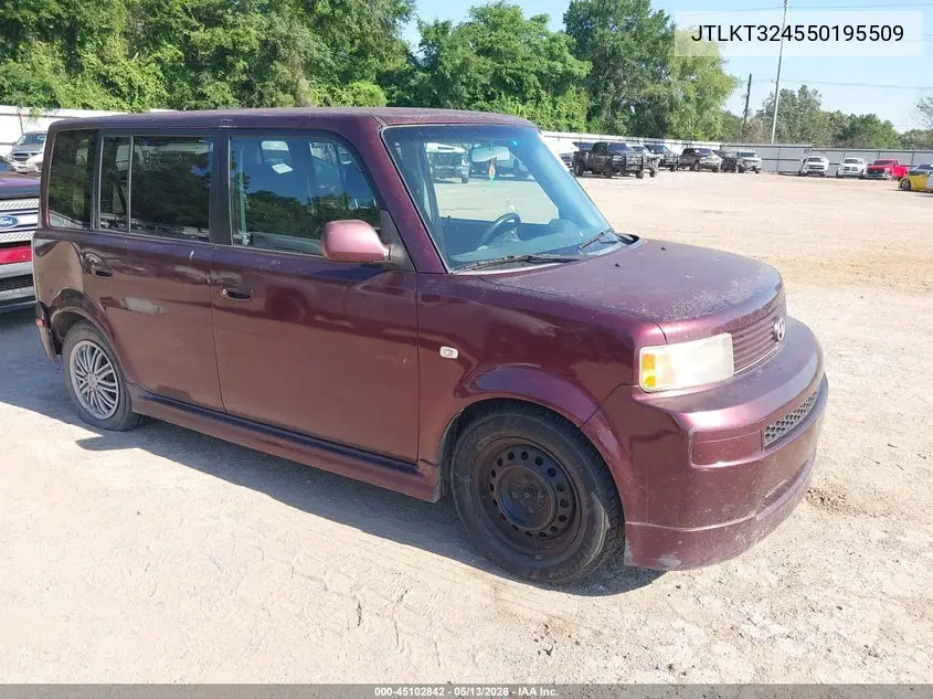 2005 Scion Xb VIN: JTLKT324550195509 Lot: 45102842