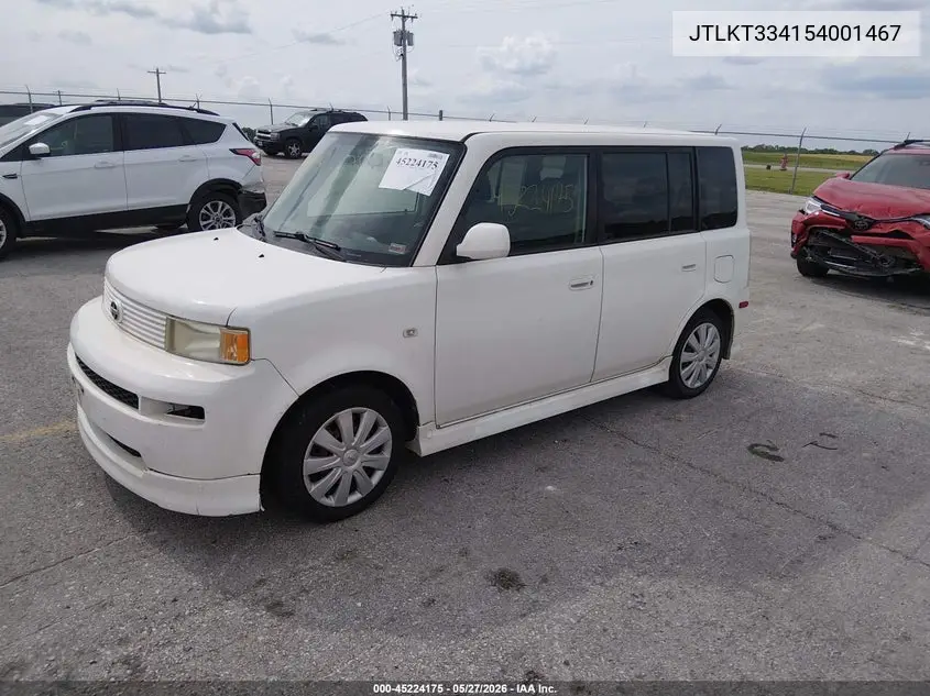 2005 Scion Xb VIN: JTLKT334154001467 Lot: 45224175