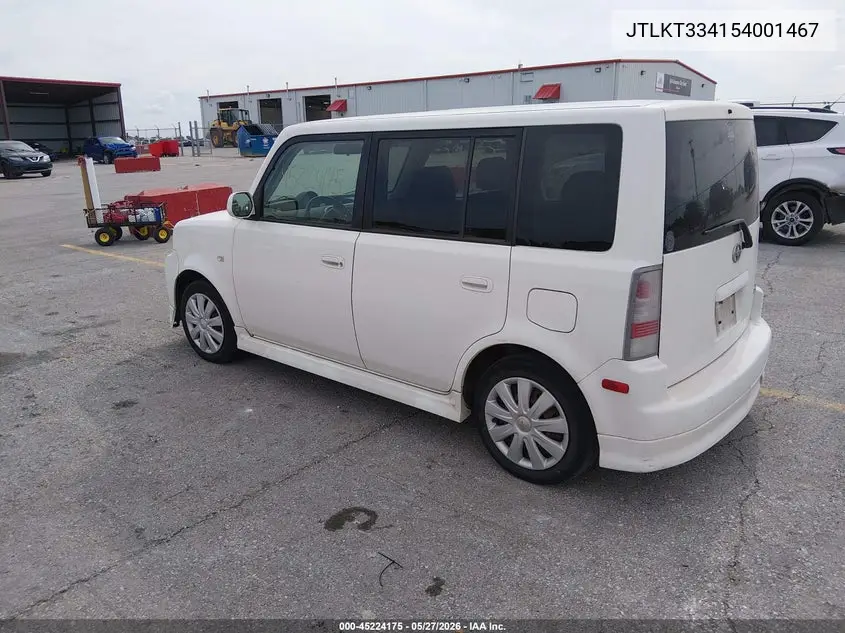 2005 Scion Xb VIN: JTLKT334154001467 Lot: 45224175