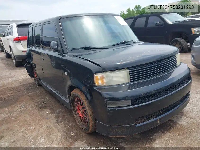 2005 Scion Xb VIN: JTLKT324750201293 Lot: 45251507