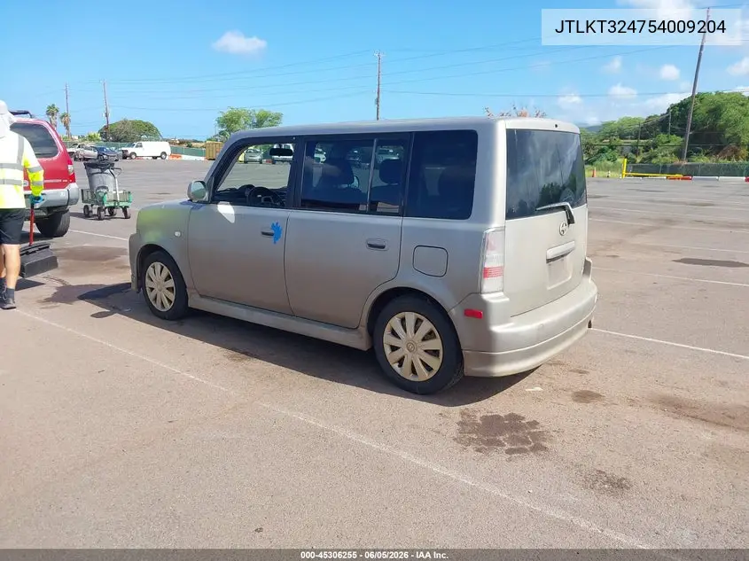 2005 Scion Xb VIN: JTLKT324754009204 Lot: 45306255