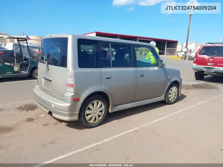 2005 Scion Xb VIN: JTLKT324754009204 Lot: 45306255