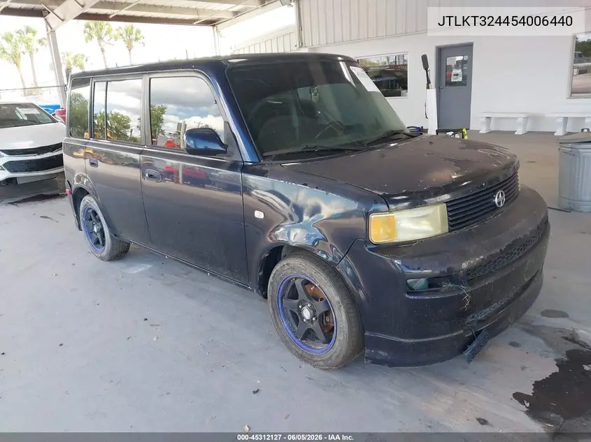 2005 Scion Xb VIN: JTLKT324454006440 Lot: 45312127
