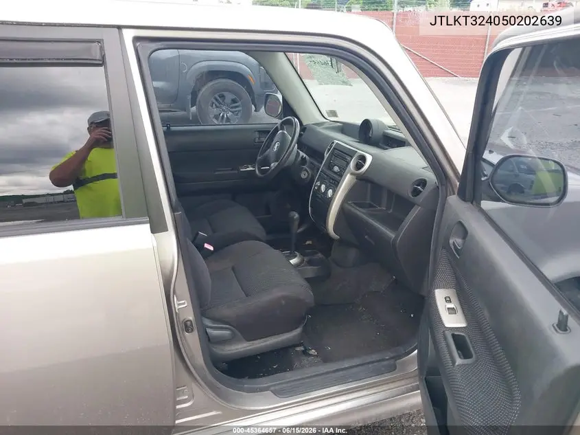 2005 Scion Xb VIN: JTLKT324050202639 Lot: 45364657