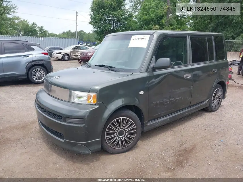 2005 Scion Xb VIN: JTLKT324650174846 Lot: 45419083
