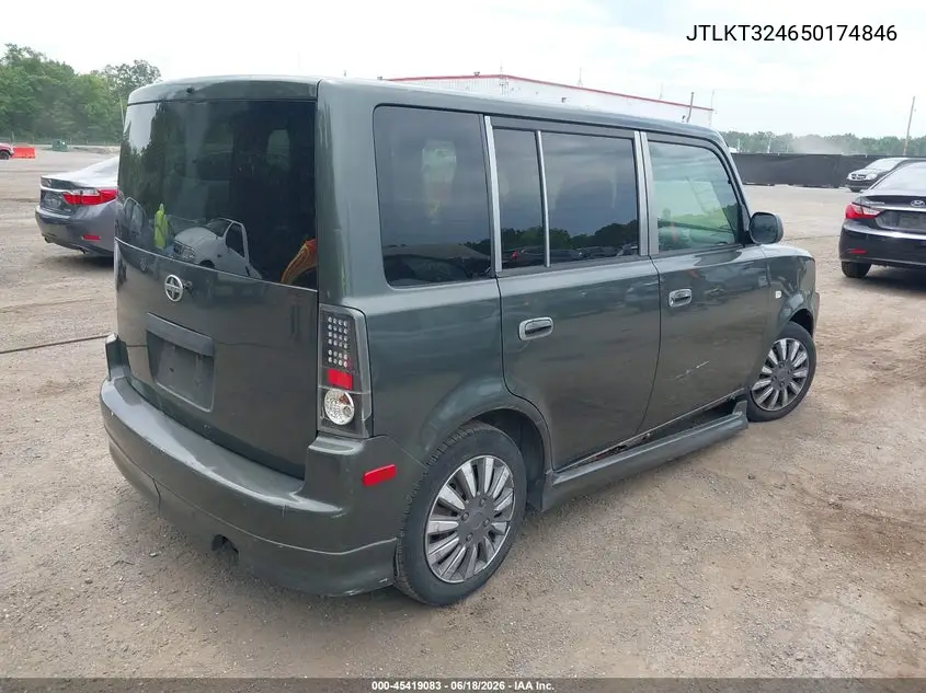 2005 Scion Xb VIN: JTLKT324650174846 Lot: 45419083