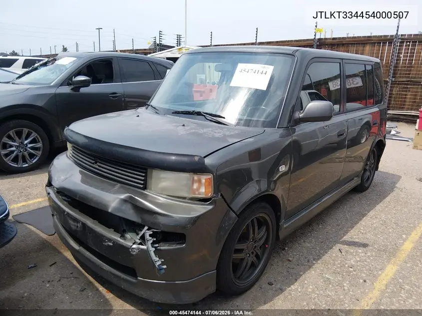 2005 Scion Xb VIN: JTLKT334454000507 Lot: 45474144