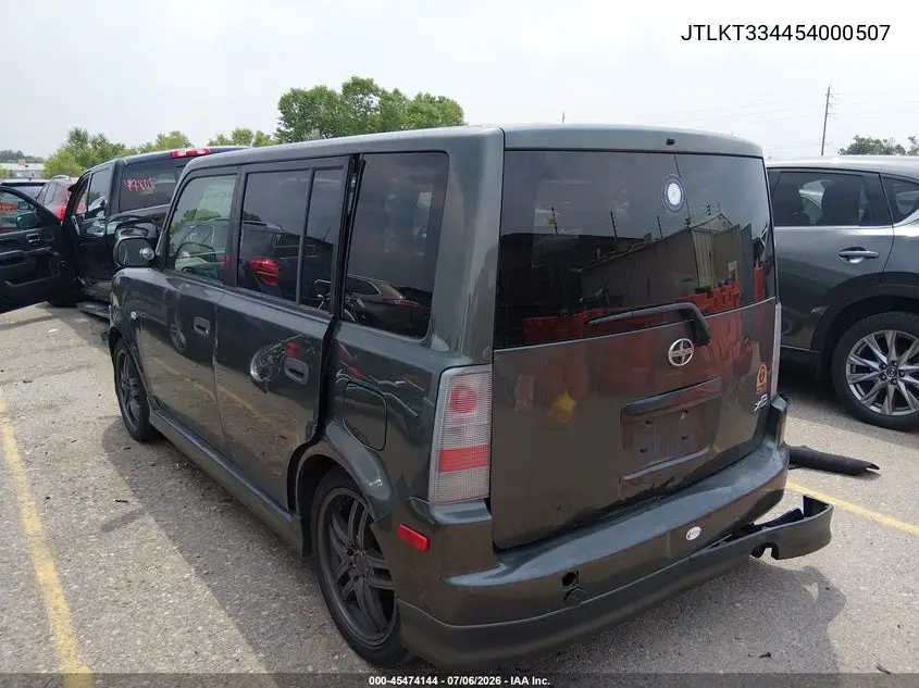 2005 Scion Xb VIN: JTLKT334454000507 Lot: 45474144