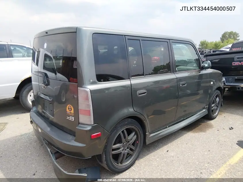 2005 Scion Xb VIN: JTLKT334454000507 Lot: 45474144