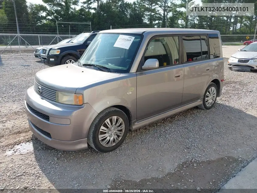 2005 Scion Xb VIN: JTLKT324054003101 Lot: 45484469
